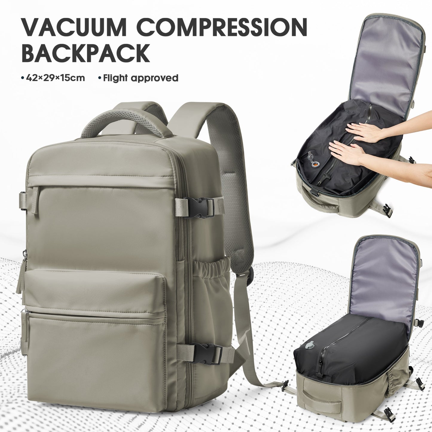 Venatin® Urban Pro Vacuum Compression Backpack - Venatin® OFFICIAL